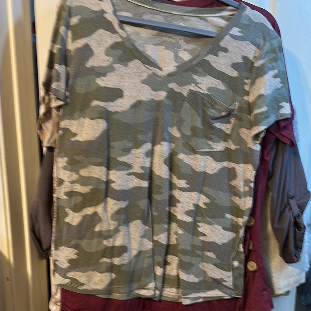 SO Camouflage Short Sleeve Tee
